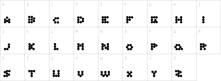 Uppercase characters