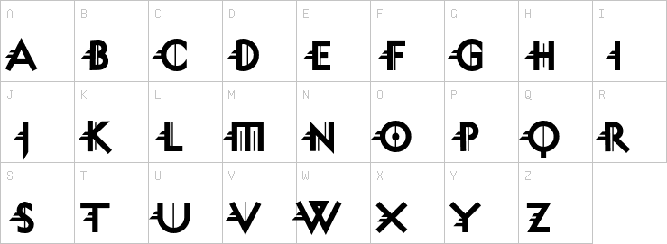 Uppercase characters