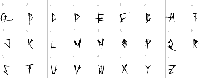 Uppercase characters