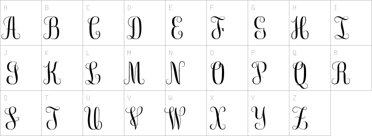 Uppercase characters