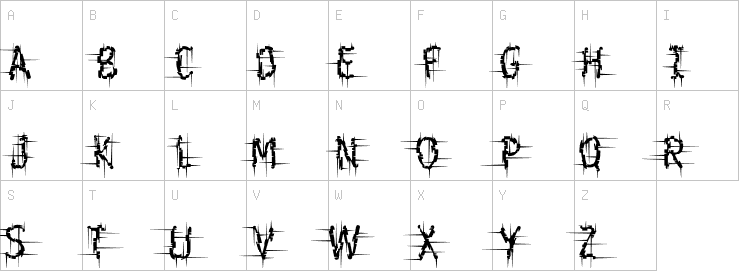 Uppercase characters