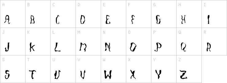 Uppercase characters