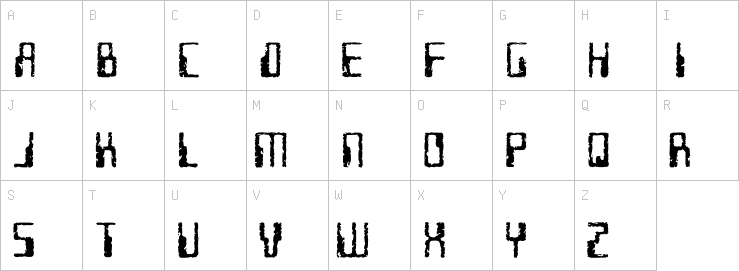 Uppercase characters