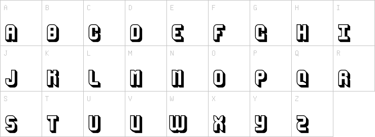 Uppercase characters