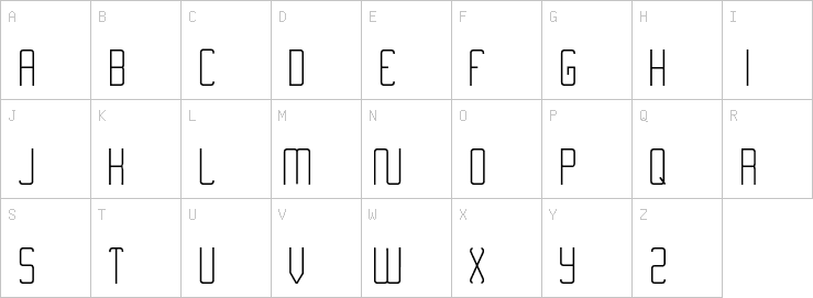 Uppercase characters