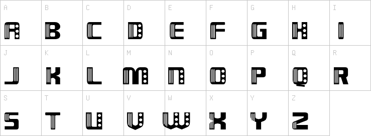 Uppercase characters