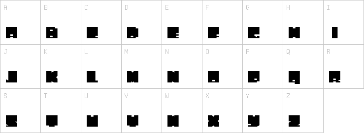 Uppercase characters