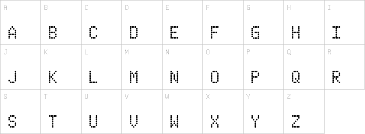 Uppercase characters