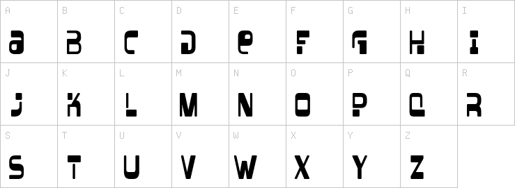 Uppercase characters