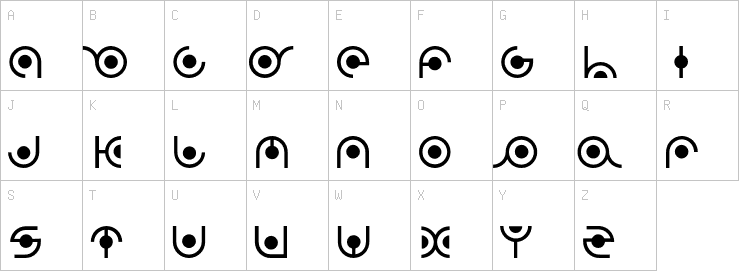 Uppercase characters