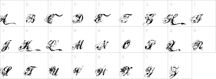 Uppercase characters