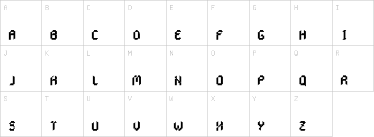 Uppercase characters