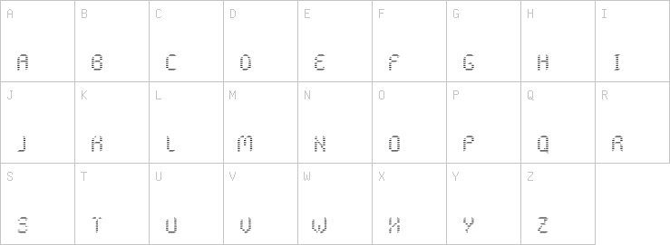 Uppercase characters