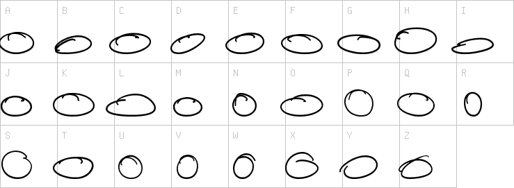 Uppercase characters