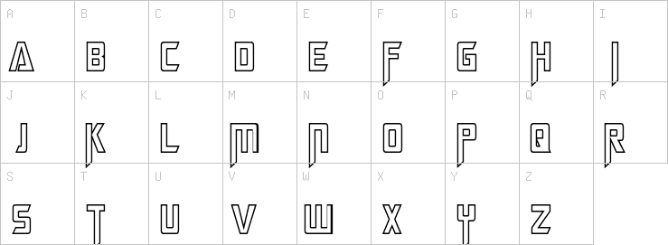 Uppercase characters