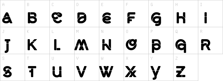 Uppercase characters