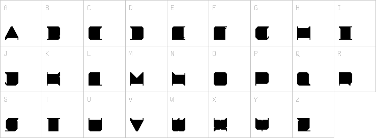 Uppercase characters