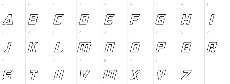 Uppercase characters