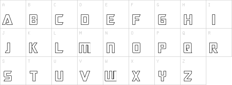 Uppercase characters