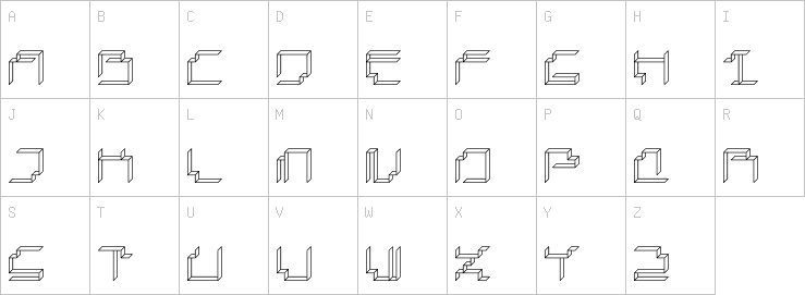 Uppercase characters