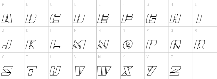 Uppercase characters