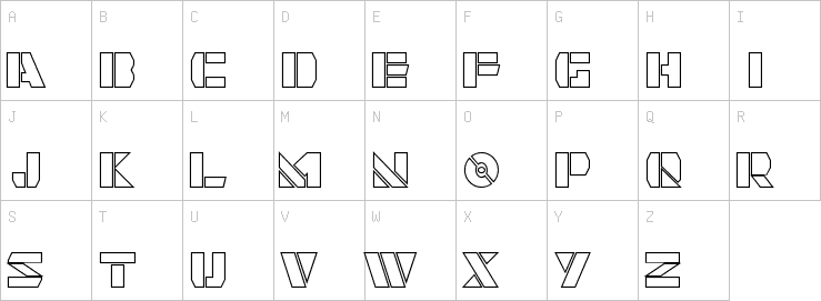 Uppercase characters