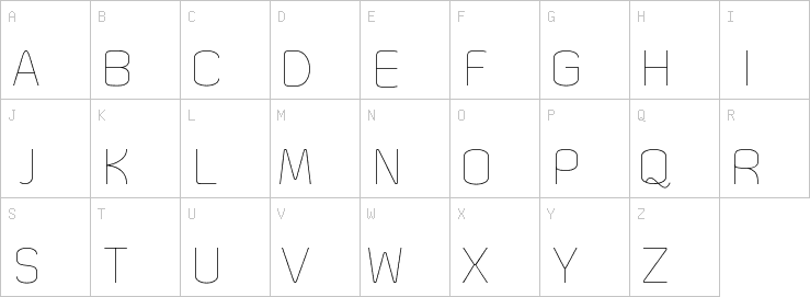 Uppercase characters