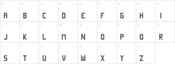 Uppercase characters