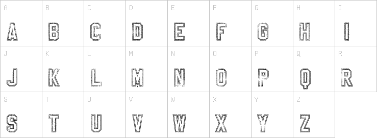 Uppercase characters