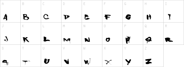 Uppercase characters