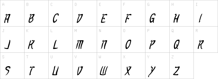 Uppercase characters