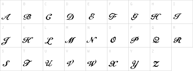 Uppercase characters