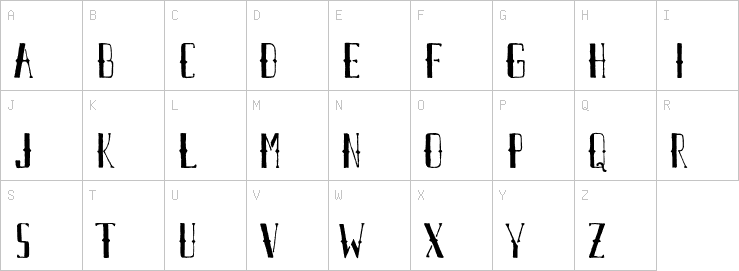 Uppercase characters