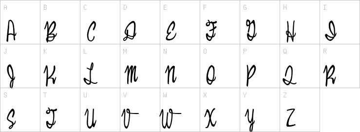 Uppercase characters