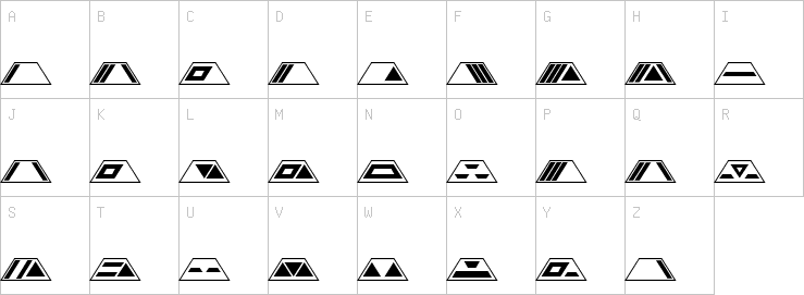 Uppercase characters