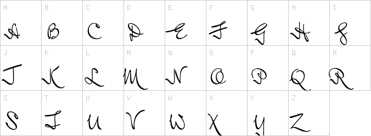 Uppercase characters