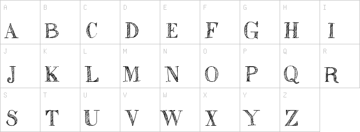 Uppercase characters