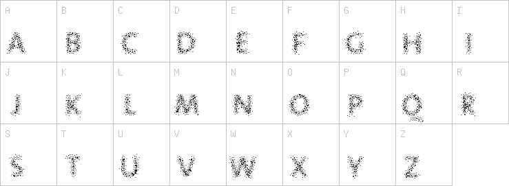 Uppercase characters