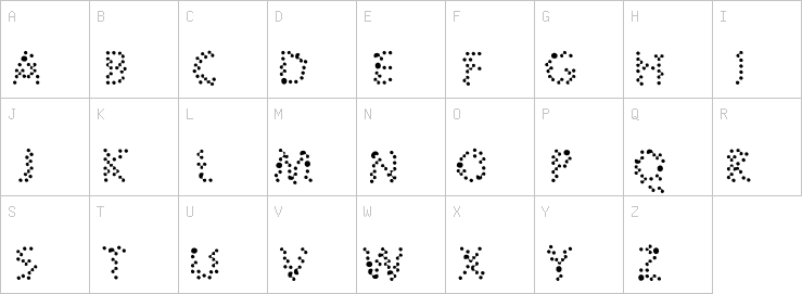 Uppercase characters