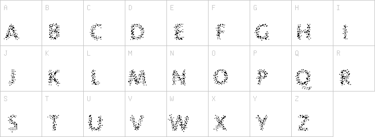 Uppercase characters