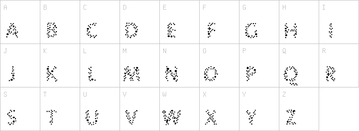 Uppercase characters