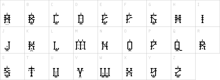 Uppercase characters