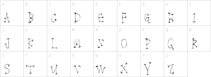 Uppercase characters