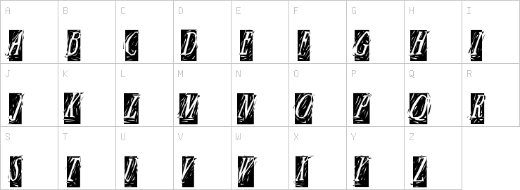 Uppercase characters