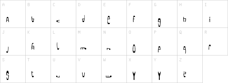 Uppercase characters