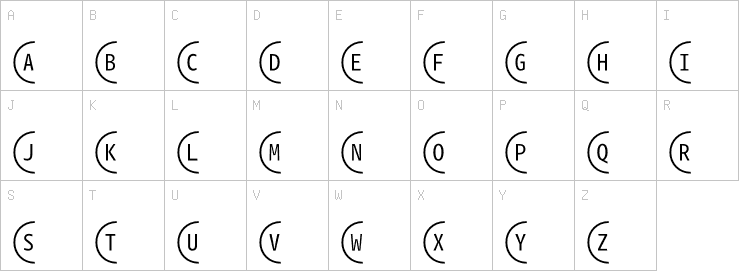 Uppercase characters