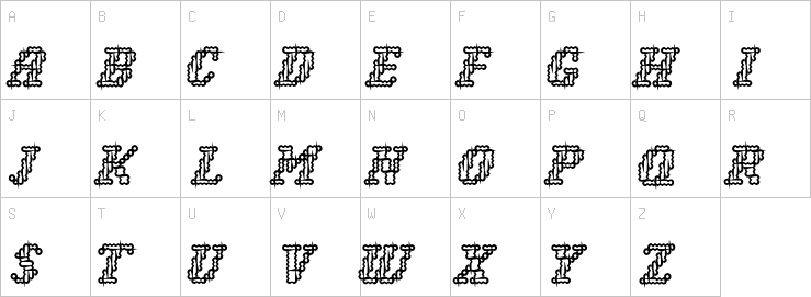 Uppercase characters