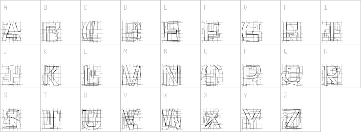 Uppercase characters