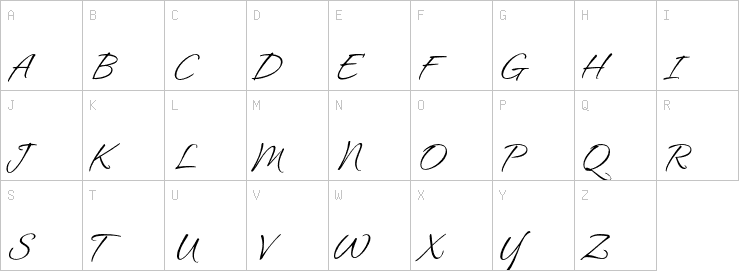 Uppercase characters