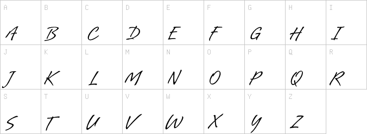 Uppercase characters